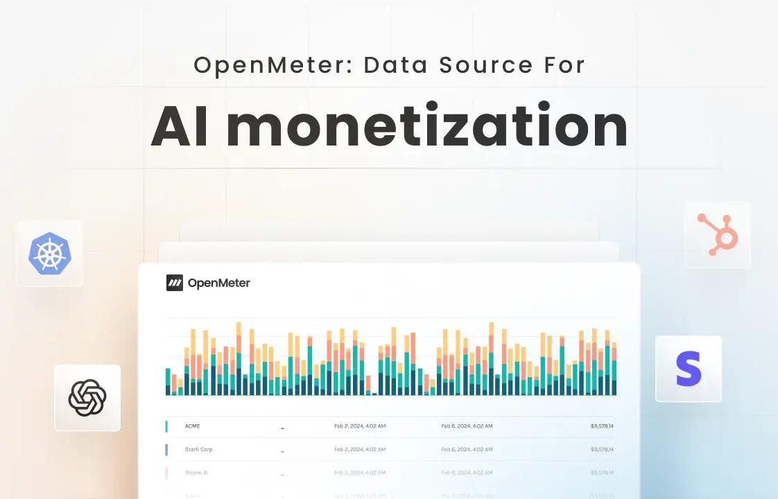 OpenMeter Raises $3M: Data source for AI monetization