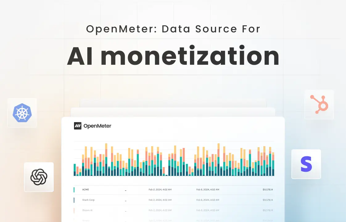 OpenMeter Raises $3M: Data source for AI monetization