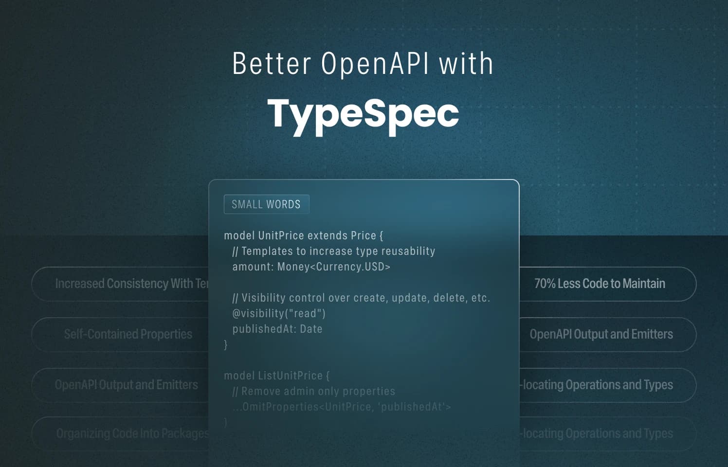 Better OpenAPI With TypeSpec