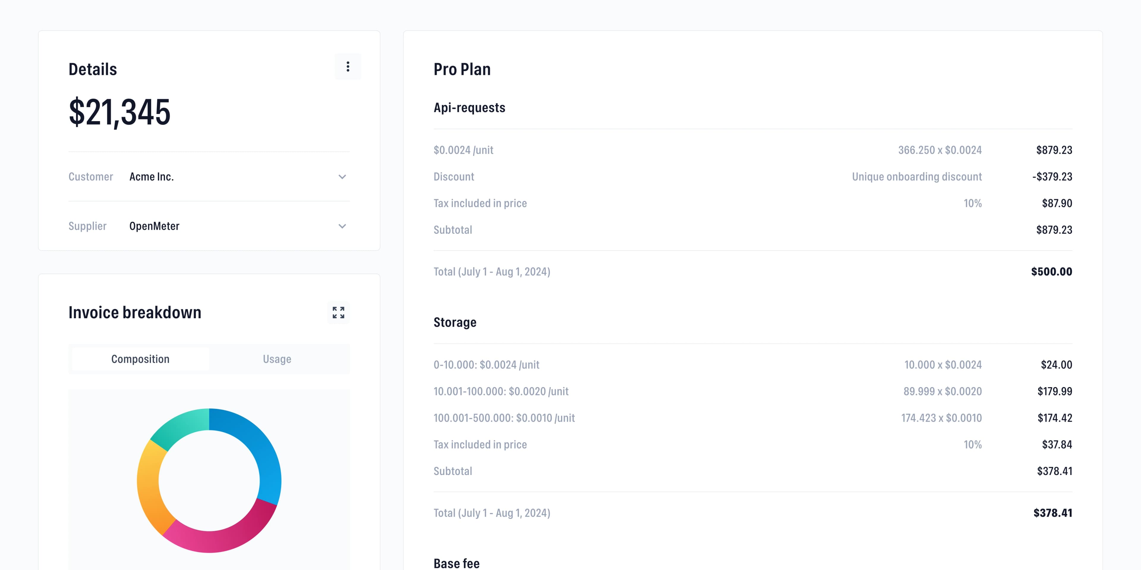 OpenMeter Invoicing