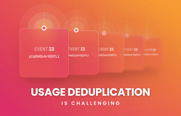 Usage Deduplication is Challenging